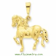 14k Horse Pendant