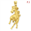 14k Horse Pendant