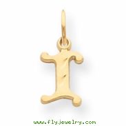 14k Initial I Charm