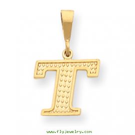 14k Initial T Charm