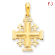 14k Jerusalem Cross Pendant