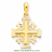 14k Jerusalem Cross Pendant