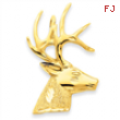 14k Lazer Cut Deer Charm