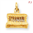 14k Lincoln Memorial Charm