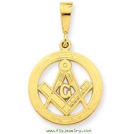 14k Masonic Pendant