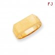 14k Men's Signet Ring