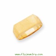 14k Men's Signet Ring