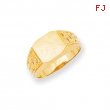 14k Men's Signet Ring