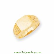 14k Men's Signet Ring