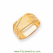 14k Men's Signet Ring