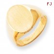 14k Men's Signet Ring