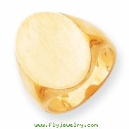 14k Men's Signet Ring