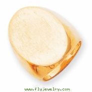 14k Men's Signet Ring