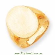 14k Men's Signet Ring