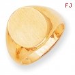 14k Men's Signet Ring