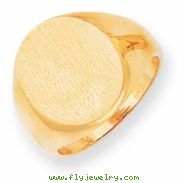 14k Men's Signet Ring