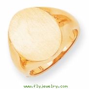 14k Men's Signet Ring