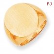 14k Men's Signet Ring