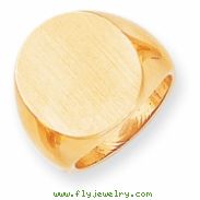 14k Men's Signet Ring