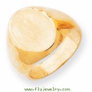 14k Men's Signet Ring