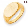 14k Men's Signet Ring