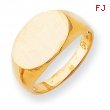 14k Men's Signet Ring