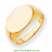 14k Men's Signet Ring