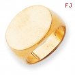 14k Men's Signet Ring