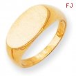 14k Men's Signet Ring