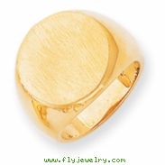 14k Men's Signet Ring