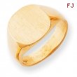 14k Men's Signet Ring