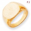 14k Men's Signet Ring