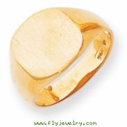 14k Men's Signet Ring