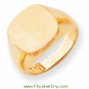 14k Men's Signet Ring