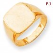 14k Men's Signet Ring