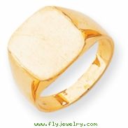 14k Men's Signet Ring