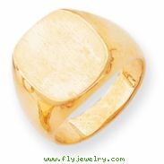 14k Men's Signet Ring