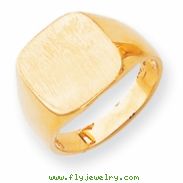 14k Men's Signet Ring