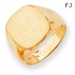 14k Men's Signet Ring