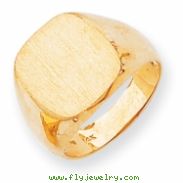 14k Men's Signet Ring