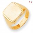 14k Men's Signet Ring