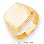 14k Men's Signet Ring