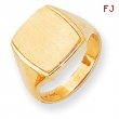 14k Men's Signet Ring