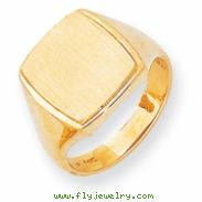 14k Men's Signet Ring