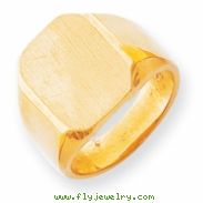 14k Men's Signet Ring