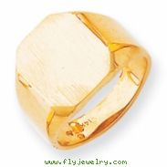 14k Men's Signet Ring