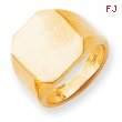 14k Men's Signet Ring