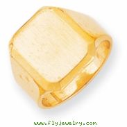 14k Men's Signet Ring