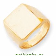 14k Men's Signet Ring