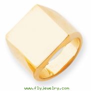 14k Men's Signet Ring